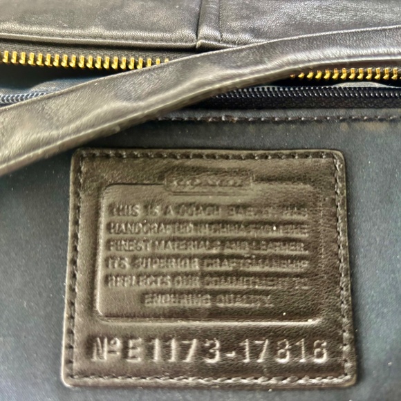 VINTAGE Coach Tote with Gold Accents (2011) - Picture 7 of 7